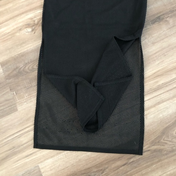 Love Culture black net midi skirt size small - Picture 3 of 6